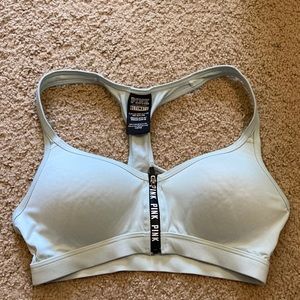 PINK Ultimate Sports Bra With Zipper